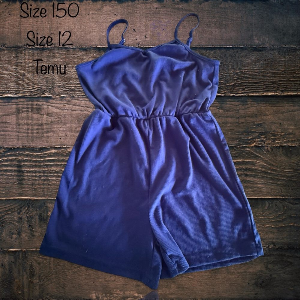 Size 12 Temu Romper